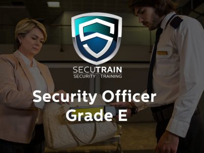 Security Officer Course Grade E