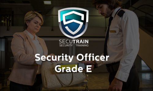 Security Officer Course Grade E